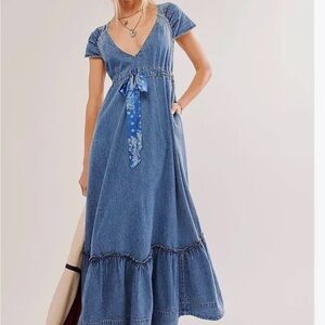 Free People Dresses | Free People Roucha Maxi Dress Size Xs
